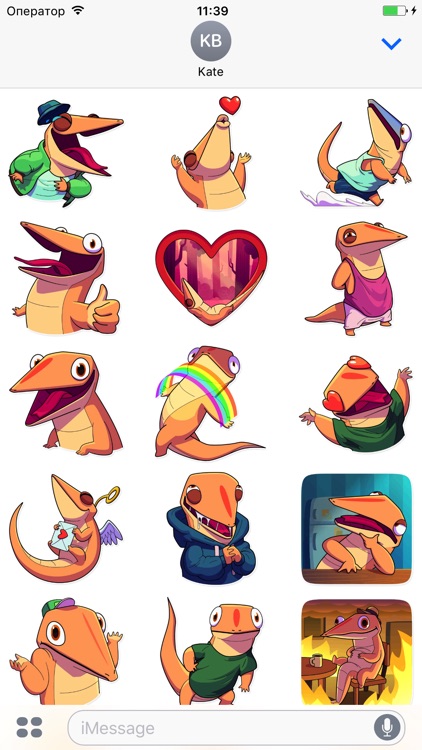 Lizard! Stickers