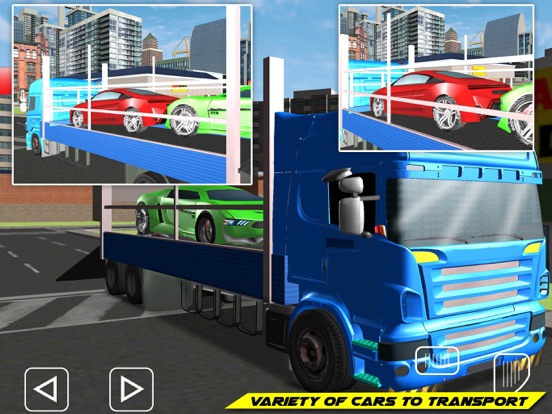 車の輸送トラックの3D貨物と駐車シミュレータのおすすめ画像5