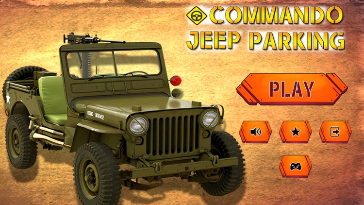 Commando Jeep Parking Mission - Offroad Madness