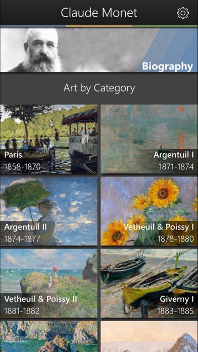 How to cancel & delete Claude Monet Art: Virtual Museum from iphone & ipad 2