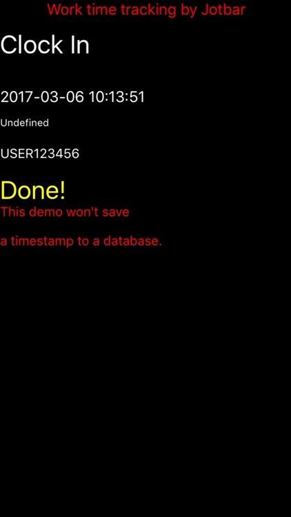 Jotbar Mobile Client