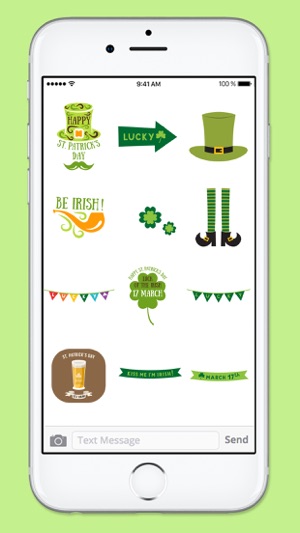 St Pattys Day Stamps Sticker Pack(圖5)-速報App