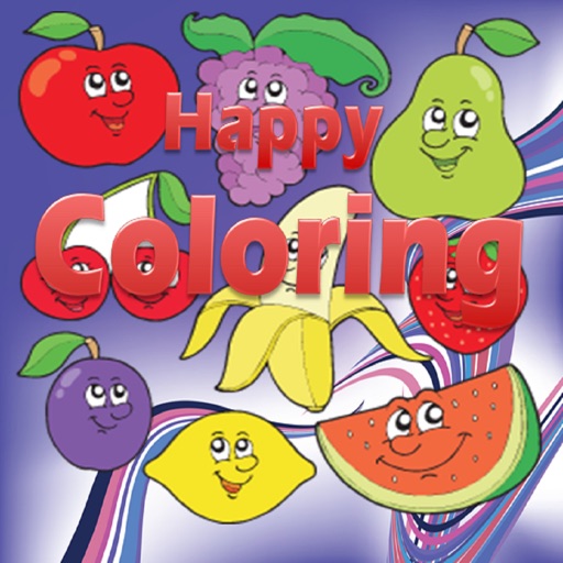 Fun Happy Coloring iOS App