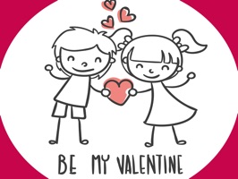 Valentine's Day 2017 stickers for iMessage