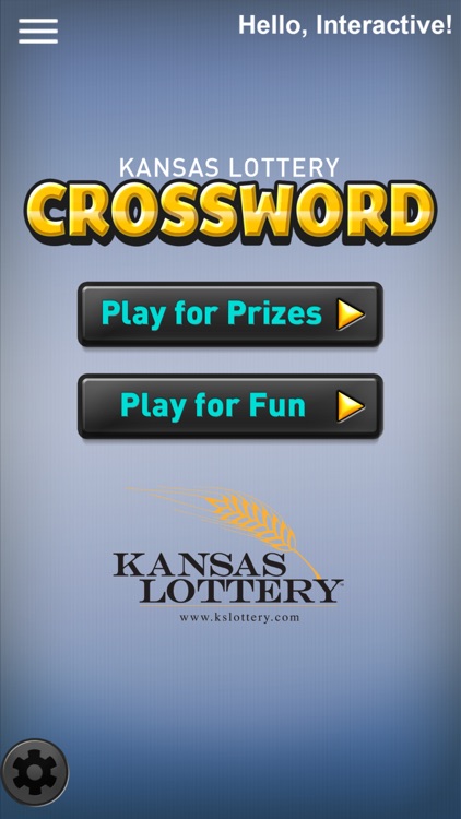 Crossword by Kansas Lottery