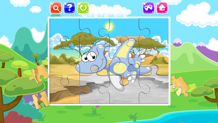 Dinosaur Jigsaw Puzzle Game For All