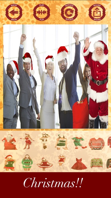 How to cancel & delete Christmas stickers - your photo on Christmas from iphone & ipad 4