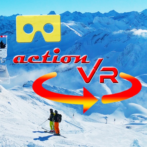 VR Alpine Adventure Skiing Virtual Reality 360 icon