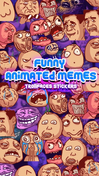 Trollface Animated Stickers