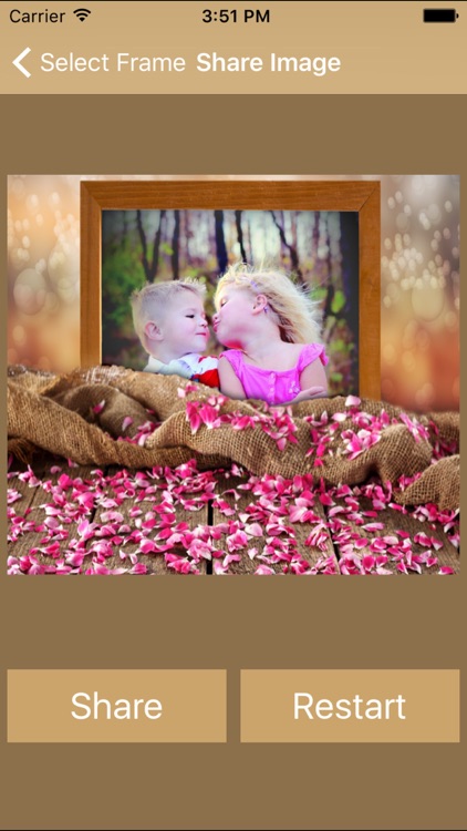 Forever Love HD Photo Collage Frame