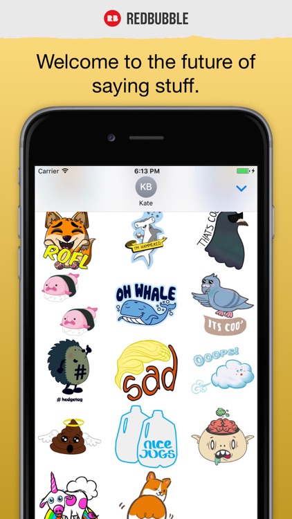 Digital Sticker All-stars: Funny
