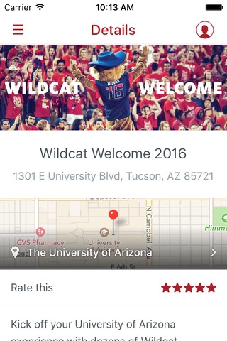 University of Arizona screenshot 3