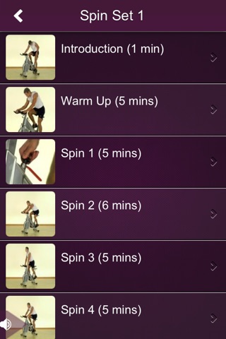 Spin Cycling Class Videos screenshot 2