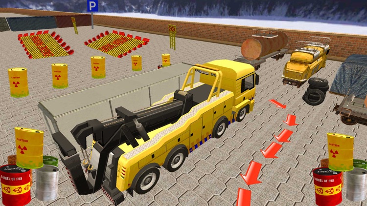 Industrial Construction Machinery Vehicle Parking