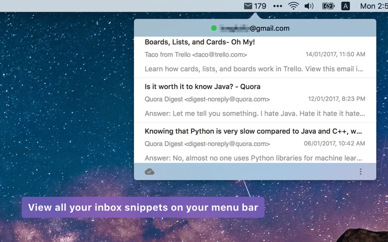 Pixiu - inbox and notification for Gmail thumbnail 1