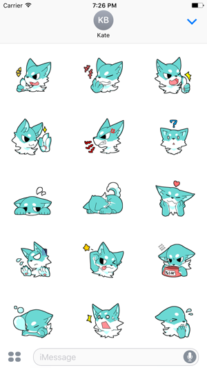 Funny Wolf Animated Sticker(圖2)-速報App