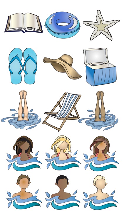 Beach & Summer Stickers