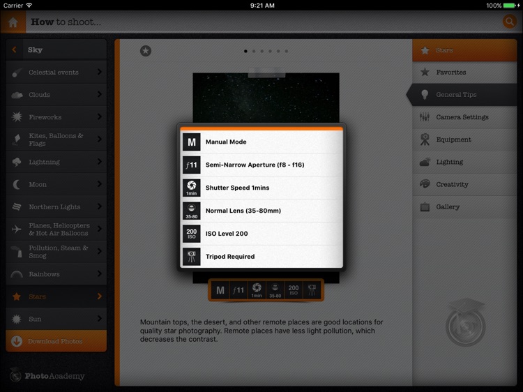 Photo Academy for iPad