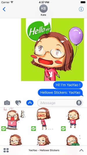 Hellowe Stickers: YaoYao(圖1)-速報App