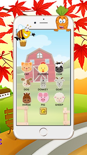 Farm Animals : 對於兒童教育遊戲(圖1)-速報App