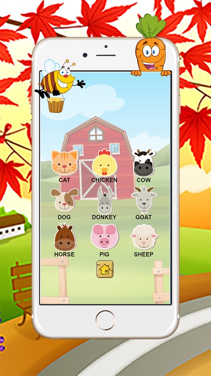 Funny Farm Animals with Phonics for Kids