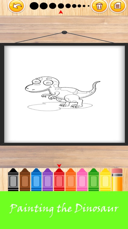 Dinosaur Kid Coloring Book screenshot-4