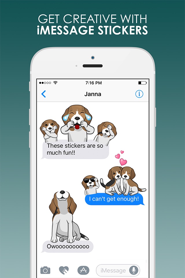 BeagleMojis - Beagle Emojis & Stickers screenshot 3