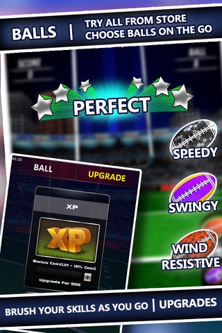 Football Kick Flick - Rugby Football Field Goal screenshot 4