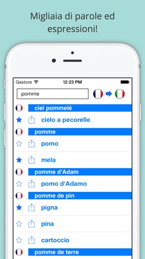 Offline French Italian Dictionary(圖3)-速報App