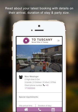 To Tuscany Owner App screenshot 4