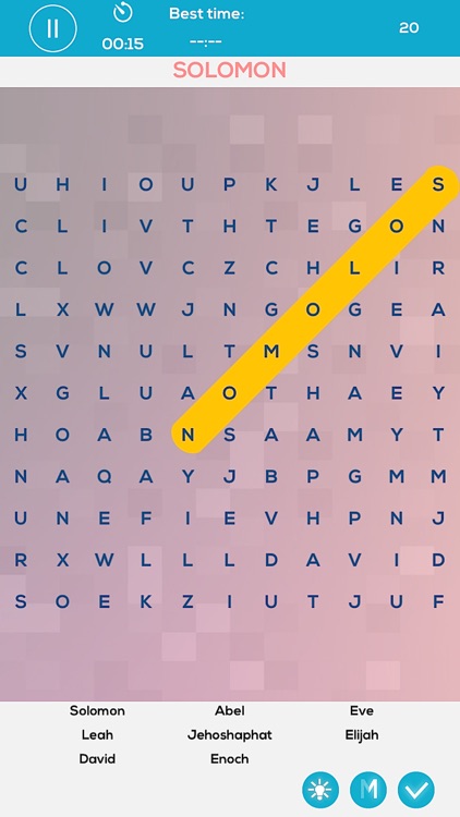christian word search bible word search game by dana rakvica