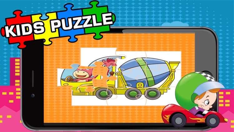 Kids Vehicle Games: Toddlers Learning Puzzle Free