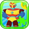 Toddler Games Iron Robot Jigsaw Puzzles Version
