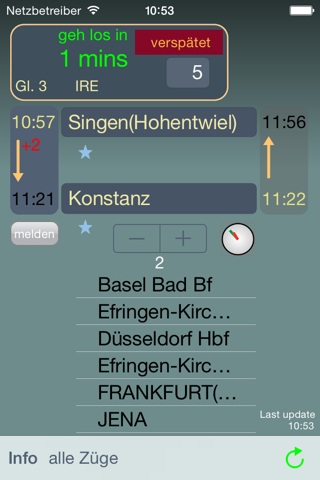 BahnPendel screenshot 2