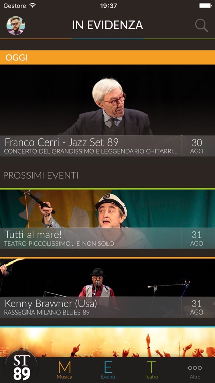 Spazio Teatro 89 - Musica Eventi Teatro screenshot-0