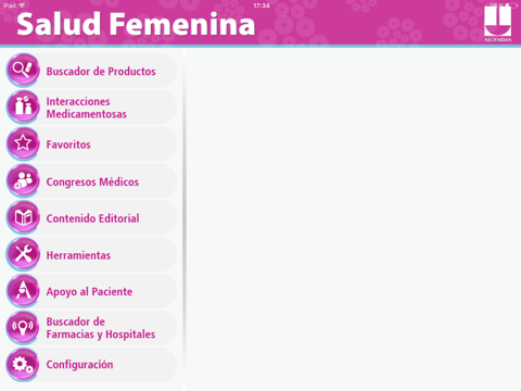 Salud Femenina for iPad screenshot 2