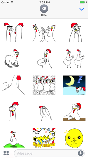 Chicken Bro 7 Sticker Pack(圖2)-速報App