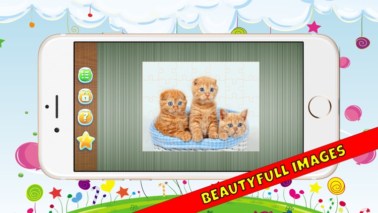 Cats Baby Cute Kitten Kitty Jigsaw Puzzles Games screenshot-4