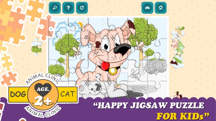 Cats And Dogs Cartoon Jigsaw Puzzle Games screenshot-3
