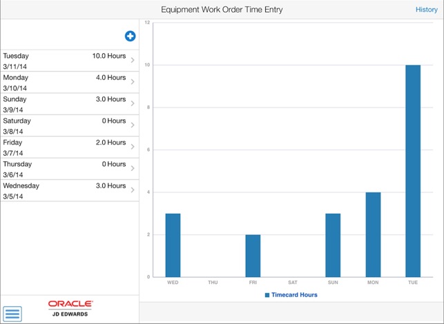 Equipment Work Order Time Entry Tablet for JDE E1(圖1)-速報App