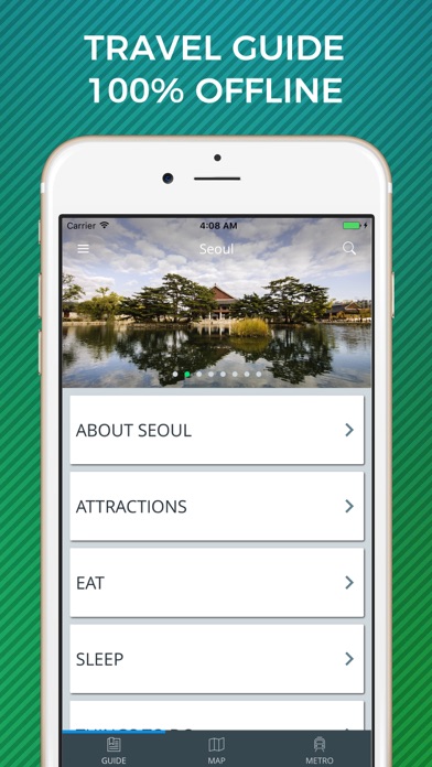 How to cancel & delete Seoul Travel Guide with Offline Street Map from iphone & ipad 1