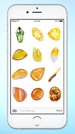 Healing Gems and Crystals Sticker Pack(圖5)-速報App