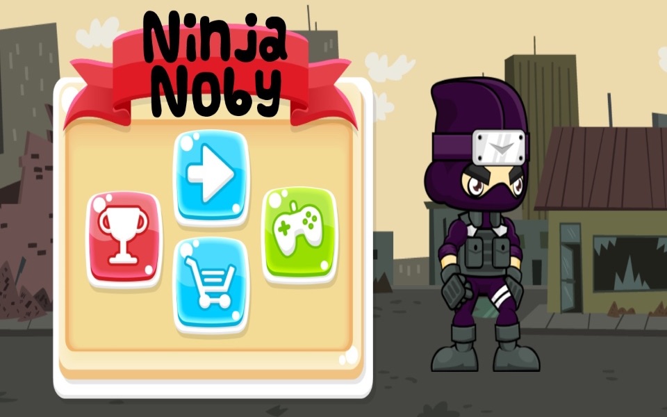 Ninja Noby - Game Free screenshot 2