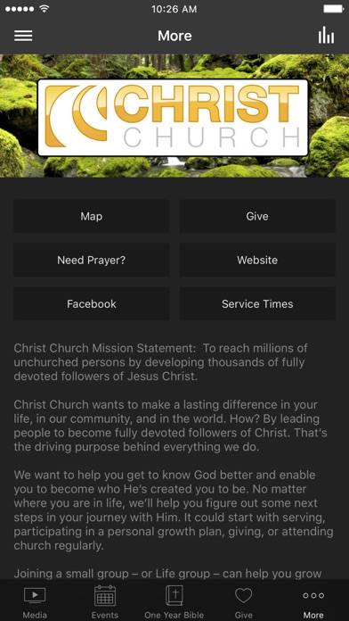 How to cancel & delete Christ Church - NC from iphone & ipad 3