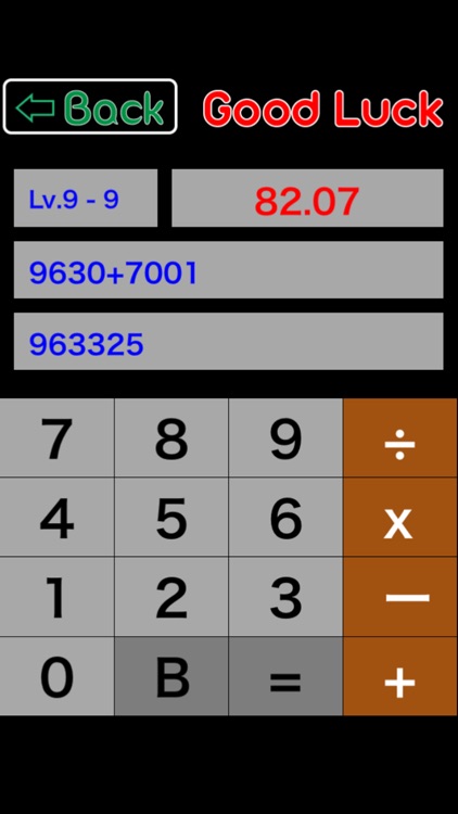 Calculator Tap Fast Game