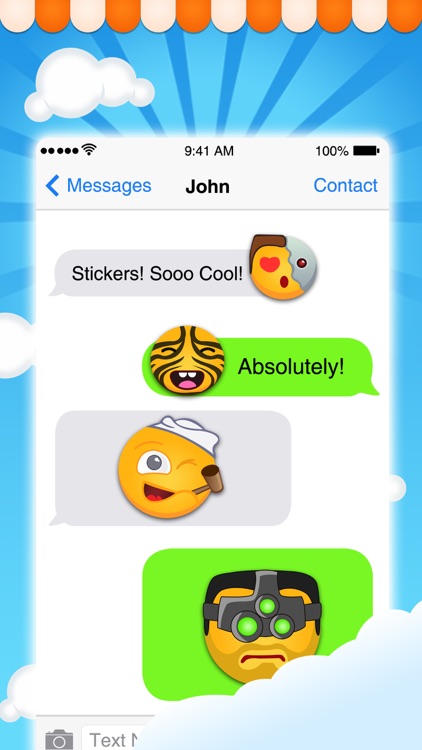 Fun Emoji Stickers - Best emoticons for iMessages screenshot-3