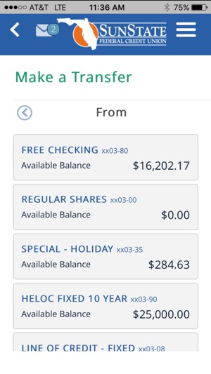 SunState Federal Credit Union(圖4)-速報App