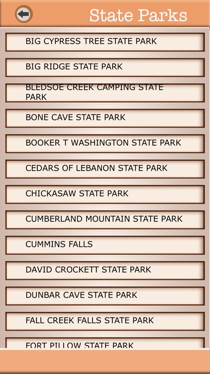 Tennessee Campgrounds & Hiking Trails Offline screenshot-3