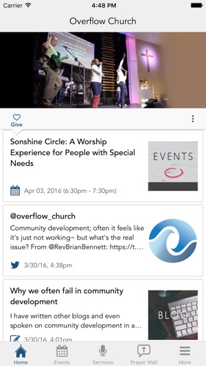 Overflow Church App(圖2)-速報App