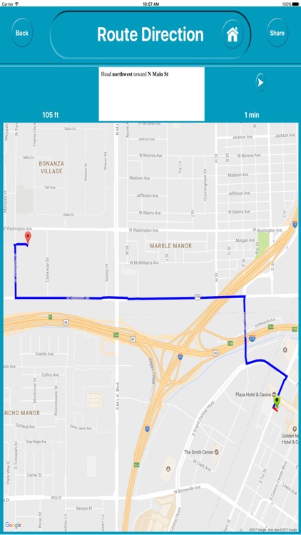Las Vegas USA City Offline Map Navigation EGATE screenshot-4